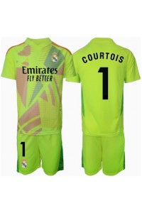 Real Madrid Thibaut Courtois #1 Doelman Babytruitje 3e tenue Kind 2024-25 Korte Mouw (+ Korte broeken)